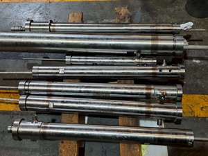 Hochwertiges Spritzguss-Druckguss maschinen zubehör aus Aluminium legierung für Metall-und Metallurgie-Klopf stangen für Verbrauchs materialien - Product Image 3