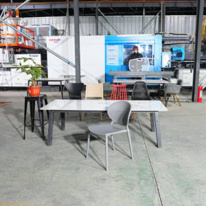 Silla de Plástico Resistente a los Rayos UV, Silla de Plástico para Exteriores con <span class=keywords><strong>Respaldo</strong></span> de Colores Brillantes, Apta para Playa, Jardín, <span class=keywords><strong>Terraza</strong></span> y Balcón - Product Image 2