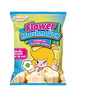 Poudre de guimauve Halal délicieuse, céréales déshydratées en forme de torsades multicolores, emballées individuellement en sachet