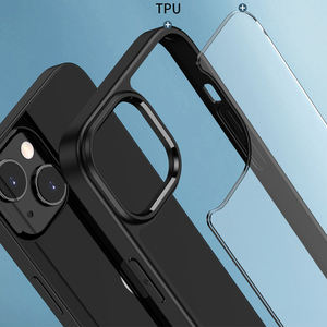 2022 trasparente TPU Hard Back PC custodia per telefono antiurto per <span class=keywords><strong>iPhone</strong></span> 14 Pro Max <span class=keywords><strong>Cover</strong></span> protettiva protettiva compatibile <span class=keywords><strong>iPhone</strong></span> <span class=keywords><strong>13</strong></span> - Product Image 3