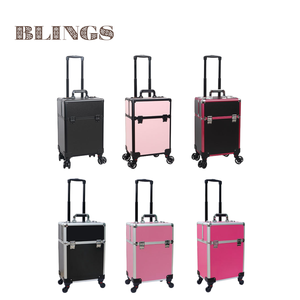 ネイルポリッシュオーガナイザーローリングメイクトロリーケースカスタマイズロゴ低MOQ - Product Image 1