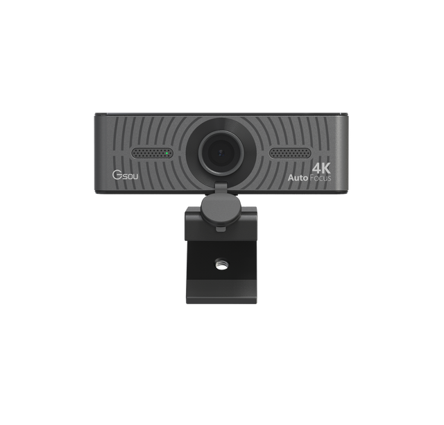 Full HD 4K 8MP Webcam with Built-in Microphone AF and Light USB 2.0 PC Camera Featuring CMOS Image Sensor