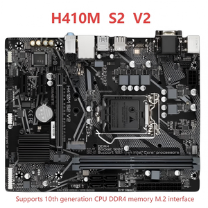 H410M S2H เมนบอร์ดสำหรับเล่นเกม DDR4 <span class=keywords><strong>V2</strong></span> LGA1200รองรับ Intel CPU เจนเนอเรชัน10th 64 GB ช่องสัญญาณคู่ SATA Micro-ATX Desktop PC VGA ใหม่ - Product Image 5