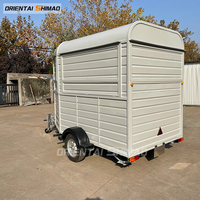 Oriental shimao kiosque rapide vintage véhicule ramassage cuisine mini mobile congélateur électrique alimentaire camion van malaisie remorque
