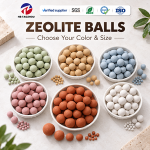 Bolas de Zeolita Natural, Material Filtrante Biológico para la Colonización de Bacterias Nitrificantes, Calidad del Agua en Acuarios - Product Image 1