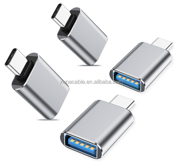 USB C Adapter USB Type C Male to USB 3.0 Female OTG Adapter for MacBook Pro Samsung Galaxy Smartphones Tablets and Laptops