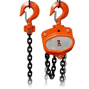 Polipasto manual de cadena tipo <span class=keywords><strong>VT</strong></span> de 10 toneladas con cadena de acero G80 - Product Image 1