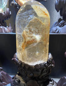 งานฝีมือคริสตัลจากประเทศจีนผลิตจากหินธรรมชาติคุณภาพสูงหินควอตซ์ขัดเงาสวนสวยพร้อมทับทิมสำหรับสะสม - Product Image 4