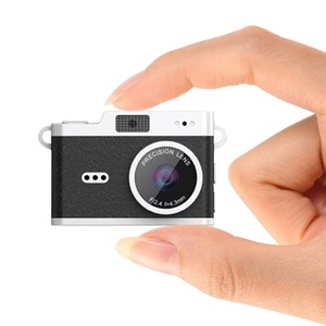 Kamera Digital Retro <span class=keywords><strong>Mini</strong></span> HD 1080P Layar LCD 0.96'' Sensor CMOS Sudut Lebar 170 Lampu LED MicroSD Penglihatan Malam <span class=keywords><strong>Video</strong></span> Portabel - Product Image 3