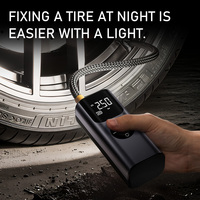 Upgrade Air Pump Tire Inflator Portable Air Compressor for Car 150 PSI Electric Tire Inflation Cordless Tire Pump
