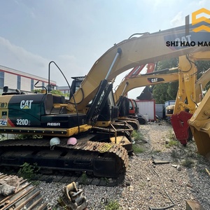 Excavatrice hydraulique sur chenilles Caterpillar CAT320D2 d'occasion, 20 tonnes, 90 % neuve, haute qualité, pour projets municipaux - Product Image 1