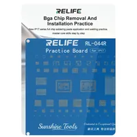 Плата для пайки и тестирования RELIFE RL-044R, для демонтажа BGA-чипов, пайки, прокладки проводов, для мобильного ремонта