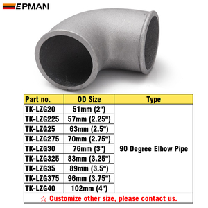 ヘビーデューティーキャストアルミ90度エルボパイプ<span class=keywords><strong>2</strong></span>インチ<span class=keywords><strong>2</strong></span>.5インチ3インチ3.5インチ4インチODターボインタークーラータイトラジアスベンドユニバーサルインテークパイピング - Product Image 3