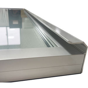 Congélateur de distributeur automatique de boissons de bière transparent porte en verre de réfrigérateur à faible émissivité de chauffage frais avec la main longue - Product Image 4