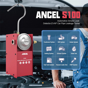 Ancel S100 Car Smoke <strong>Leak</strong> <strong>Detector</strong> EVAP Vacuum Leakage Diagnostic Tool DC12V Fuel Pipe <strong>Leak</strong> Locator <strong>Auto</strong> <strong>Leak</strong> Smoke <strong>Detector</strong>