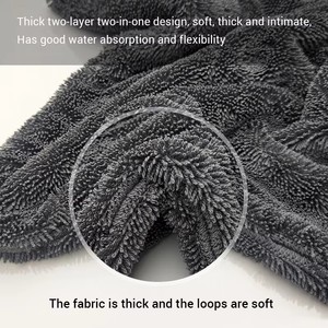 Nhà Máy Tùy Biến Bán Buôn Xe Pro 1400gsm 1500gsm 1600gsm Double Side Sợi Nhỏ Khô Khăn Cho Xe Quái Vật - Product Image 2