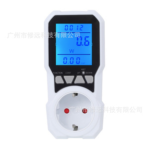 ปลั๊กไฟอัจฉริยะ 16A 3600W ปลั๊กแบบ EU พร้อมฟังก์ชันติดตามค่าใช้จ่าย - Product Image 2