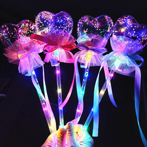 2026 New Creative LED Magic Fairy <strong>Stick</strong> Wands Rave Toy Light-up Magic Ball Wand <strong>Glow</strong> <strong>Stick</strong> for Birthdays Party Kids Toy - Product Image 4