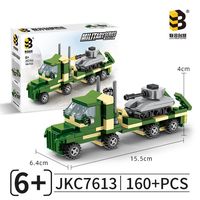 Set Mainan Blok Bangunan 6+, Kit Model Kendaraan dengan 103 Potong, Mainan Edukatif DIY Kreatif untuk Anak-anak