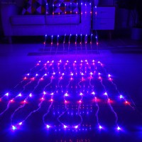 Guirlandes lumineuses LED étanches pour extérieur, rideau de lumières en cascade, décoration de jardin, Noël, famille, mariage, fête, CRI 90 élevé