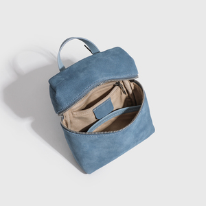 Custom Logo <b>Soft</b> Solid Color Suede <b>Leather</b> Zipper Crossbody <b>Bag</b> New Suede Women's Shoulder <b>Bag</b> Genuine <b>Leather</b> Cross body <b>bag</b> - Product Image 6