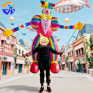 Modelo de Payaso Inflable Gigante para Exteriores, Tipo Circo, con Luces, Tela Oxford, Batería de Litio, Fácil de Usar para Publicidad - Product Image 4