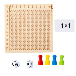 Hot New Montessori Wood Multiplication Game Board Early Educational Preschool Age Math Toys for Kids Boys and Girls - Product Image 5