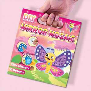 DIY Travel Activities Essentials Toddler Birthday <b>Present</b> Butterfly Tags Art Craft Paper Foil Stickers for Boys Girls - Product Image 5