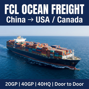 Transporte de mercancías de puerta a puerta 20GP 40HQ FCL de China a EE. UU. con almacenamiento en almacén y consolidación de carga para envío marítimo en contenedores - Product Image 1