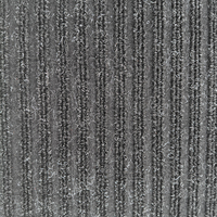 Tapis de sol texturé gris foncé à boucles, tapis de couloir, paillasson d'entrée intérieur pour la maison, le bureau, usage commercial, vente en gros