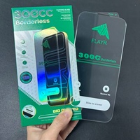 Protection d'écran en verre trempé anti-espion sans bordure Privacy ESD 300C Flayr 0,5 mm pour iPhone 18 17 Air 16 15 14 Plus 13 Pro Max