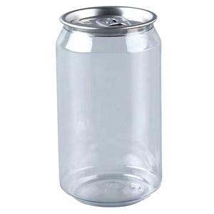 Bouteille de boisson en plastique de qualité alimentaire PET transparente avec couvercle facile à ouvrir - Product Image 4