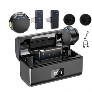 Lavalier <b>Wireless</b> <b>Microphone</b> Professional-grade Live Streaming Recording Device with Noise Reduction for Short Video Production - Product Image 5