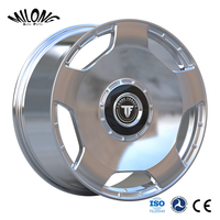 Jantes monobloc polies de luxe 20 21 pouces 5-130 en alliage forgé pour Benz Maybach G350 G500 G550 G450 G63 Classe S