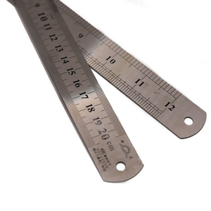 Regla de acero inoxidable de alta precisión de fábrica <span class=keywords><strong>20</strong></span> 30 50 60 80 100 centímetros para dibujo en línea recta - Product Image 3