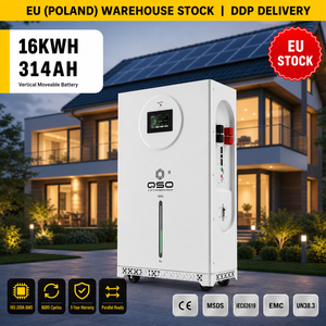 Paquete de Baterías Solares QSO de 16 kWh, Paquete de Baterías de Iones de Litio 4nrgy ESS de 51.2 V y 314 Ah, de 10 kWh a 20 kWh, 15 kWh, 48 V, Paquete de Baterías Lifepo4 - Product Image 1