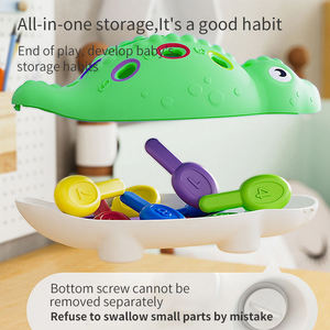 Juego de Emparejamiento de Colores y Números para Bebés, Juguete de Dinosaurios para el Desarrollo de la Motricidad Fina en Niños Pequeños - Product Image 4