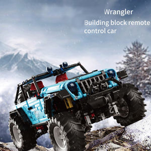 2680 adet teknolojik yapı tuğlaları Buggy 1:8 montaj Off Road araba modeli çocuk DIY eğitici oyun plastik blok oyuncaklar - Product Image 2