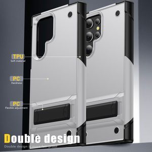 Funda híbrida 2 en 1 para móvil, carcasa trasera con soporte para Samsung <span class=keywords><strong>S22</strong></span> <span class=keywords><strong>ultra</strong></span> A54 <span class=keywords><strong>pixel</strong></span> <span class=keywords><strong>7</strong></span> - Product Image 2