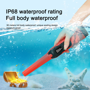 Mới Đến Xách Tay LCD Con Trỏ Cầm Tay Máy Dò Kim Loại Với LED Siêu Nhạy Cảm Phát Hiện Rod Vòng Đeo Tay Dây Buộc Quét - Product Image 6