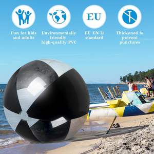 Pelota de Playa de PVC Ecológica con Logotipo Personalizado al por Mayor, Varios Tamaños y Colores, Juguete Promocional para Eventos - Product Image 3