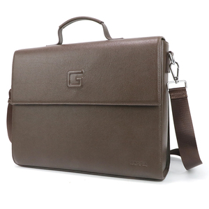 Sac à main en cuir PU pour femme, grande capacité, sac à bandoulière pour affaires, sac de bureau pour documents avec poignée supérieure - Product Image 1
