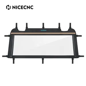 NiceCNC UTV ด้านหลังหน้าต่างชิลด์สำหรับ Polaris RZR XP 1000 2014-2021 RZR XP TURBO 2016-2019 2020 2021