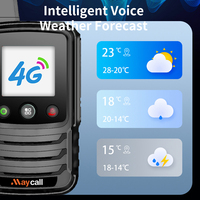 Professionnel M5 Android Poc 4G réseau LTE DMR bidirectionnel pour Radio talkie-walkie longue portée 5000km 2 voies UHF VHF DMR paire