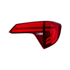 Luz Trasera LED de 12V ABS de Súper Brillo con Lente Transparente para <span class=keywords><strong>HRV</strong></span> VEZEL <span class=keywords><strong>2016</strong></span>-2019 Rojo/Amarillo 4000 Lm 6000K - Product Image 2