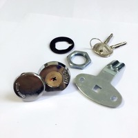 Serrures à came en alliage de zinc pour armoire électrique, coffre de distribution, boîte aux lettres tubulaire