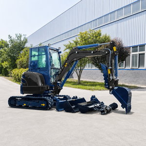 Livraison rapide, excavatrices pour la maison, 3,5 tonnes, diesel, EPA, CE, moteur Kubota, mini-excavatrice compacte, mini-bagger, mini-excavatrice de 1 tonne à vendre - Product Image 4