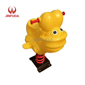 Caballito <span class=keywords><strong>de</strong></span> Madera con Resorte para Niños, Equipo <span class=keywords><strong>de</strong></span> Juegos al Aire Libre Comercial para Guarderías - Product Image 5
