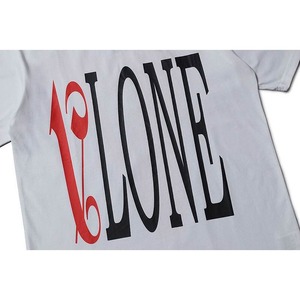 V LONE hommes T-shirt 100% coton Original marque Streetwear femmes T-shirt USA été à manches courtes Harajuku Hip Hop T-shirt <span class=keywords><strong>Vlone</strong></span> - Product Image 5