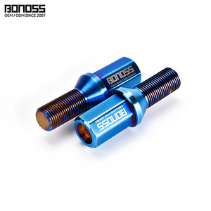 Écrou <span class=keywords><strong>antivol</strong></span> en alliage de titane BONOSS de qualité 10.9, forgé, boulon de roue de voiture M14x1.25/M14x1.5 pour BMW Audi <span class=keywords><strong>Mercedes</strong></span> Benz Volkswagen - Product Image 3